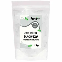 Chlorek Magnezu Sześciowodny Płatki 1 kg - Fivio Up