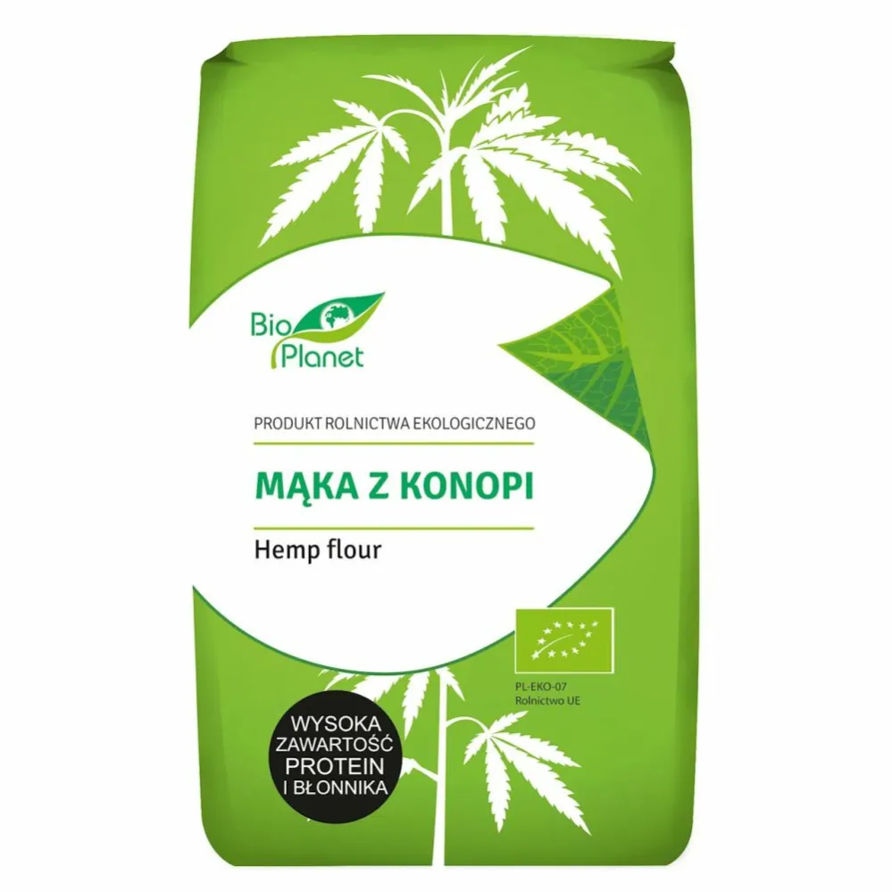 Mąka z Konopi Bio 400 g - Bio Planet