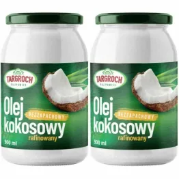 2 x Olej Kokosowy Rafinowany 900 ml Bezzapachowy - Targroch