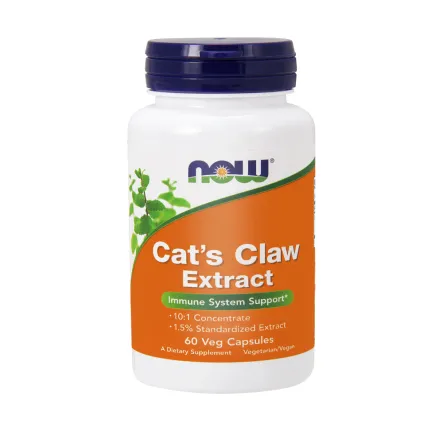 Koci Pazur Extract Cat's Claw 60 Kapsułek Suplement Diety Now