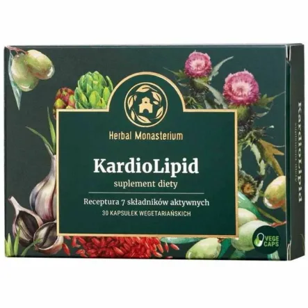 KardioLipid 30 Kapsułek - Herbal Monasterium