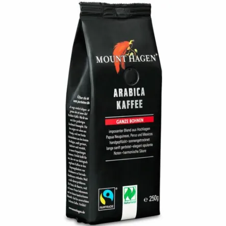 Kawa Ziarnista Arabica Fair Trade Bio 250 g - Mount Hagen