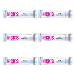6 x Czekolada Mleczna 25 g - Nicks