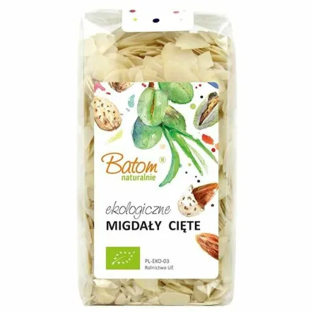 Migdały Płatki Cięte BIO 125 g - BATOM