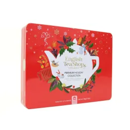 Herbata Świąteczna Bio Czerwona Puszka 54 g (36 Sztuk) - English Tea Shop