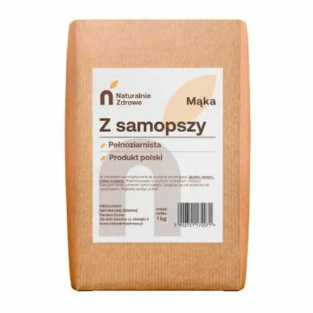 Mąka z Samopszy Pełnoziarnista 1 kg - Naturalnie Zdrowe