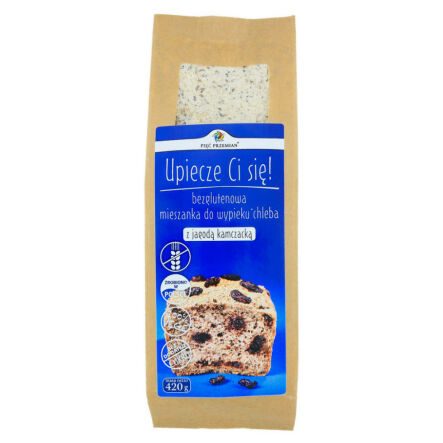Mieszanka do Wypieku Chleba z Jagodą Kamczacką Bezglutenowa 420 g Pięć Przemian