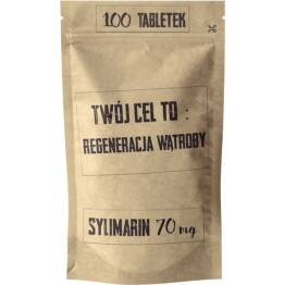Sylimarin 100 Tabletek Twój Cel To: Regeneracja Wątroby 80 mg Simple Day