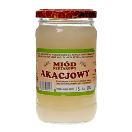 Miód Akacjowy 500 g - Pasieka Sudnik