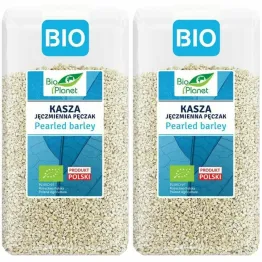 Kasza Jęczmienna Pęczak 1kg = 2 x Kasza Jęczmienna Pęczak Bio 500 g - Bio Planet