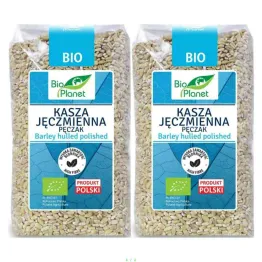 Kasza Jęczmienna Pęczak 1kg = 2 x Kasza Jęczmienna Pęczak Bio 500 g - Bio Planet 