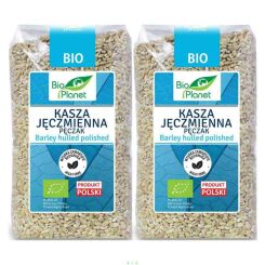 Kasza Jęczmienna Pęczak 1kg = 2 x Kasza Jęczmienna Pęczak Bio 500 g - Bio Planet 