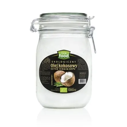 Olej Kokosowy Bio Extra Virgin 1000 ml Look Food 