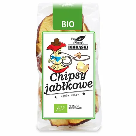 Chipsy Jabłkowe Bio 30 g - Bio Planet - Wyprzedaż