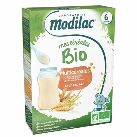 kaszka BIO Wielozbożowa po 6 Miesiącu Życia 250 g - MODILAC
