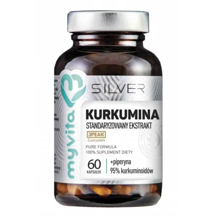 Silver Pure 100%  Kurkumina 60 Kapsułek MyVita