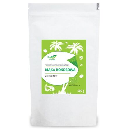 Mąka Kokosowa Bio 600 g - Bio Planet 