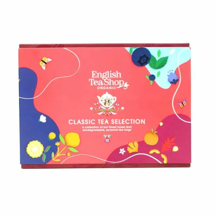 Kolekcja Herbat Bio Piramidki Classic 25 g (12x 2,1 g) - English Tea Shop