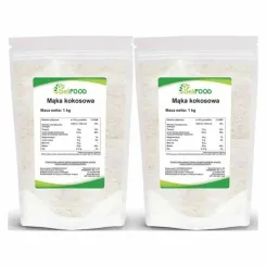 2 x Mąka Kokosowa 1 kg - DeliFood