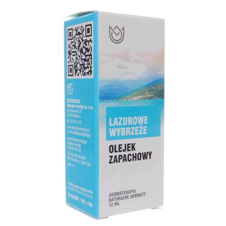 Olejek Zapachowy Lazurowe Wybrzeże 12 ml - Naturalne Aromaty