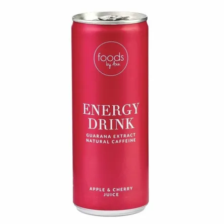 Natural Energy Drink Jabłko i Wiśnia 250 ml - Foods by Ann