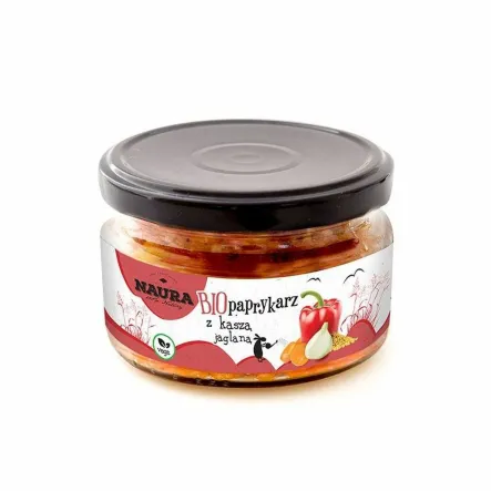 Paprykarz z Kaszą Jaglaną Bio 190 g - Naura
