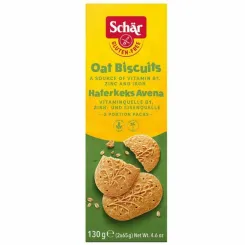 Ciastka Owsiane Bezglutenowe 130 g (2 x 65 g) - Schar