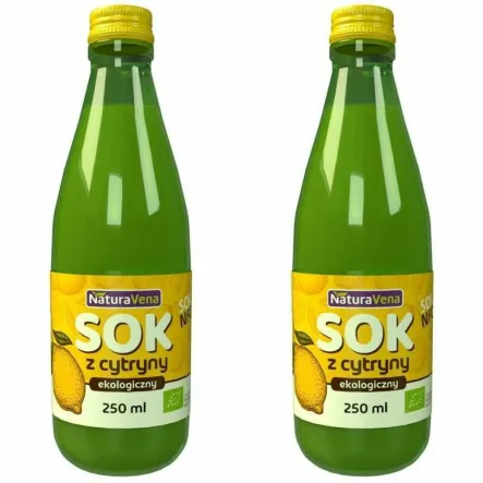 2 x Sok z Cytryny NFC Bio 250 ml - NaturAvena