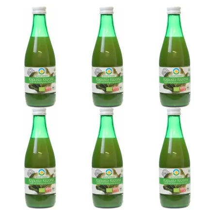 6 x Bio Food Organiczny Sok Z Kapusty Kiszonej 0,3 l