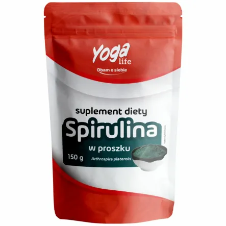Spirulina w Proszku 150 g - Yoga Life