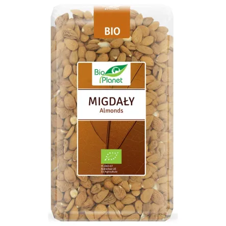 Migdały Bio 1 kg - Bio Planet - Ekologiczne
