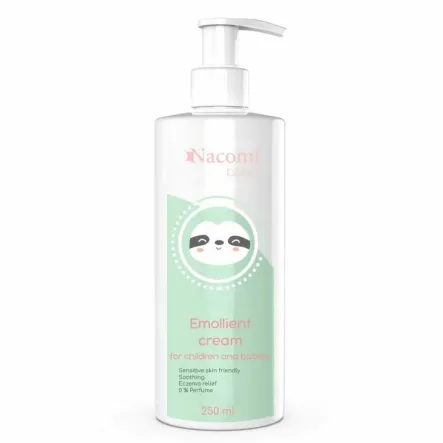 Emulsja dla Dzieci Skóra Atopowa od Pierwszego Dnia Życia 250 ml - Nacomi - Przecena Krótka Data Minimalnej Trwałości