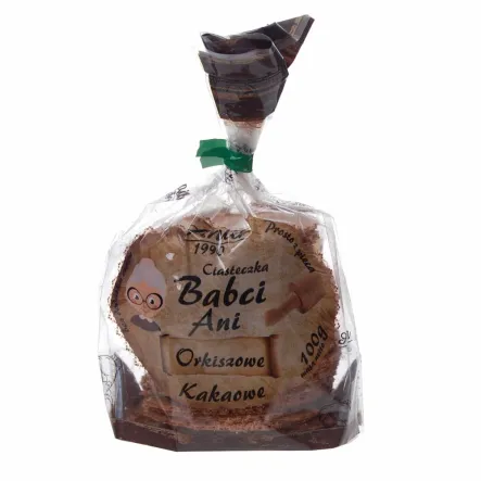 Ciasteczka Babci Ani Orkiszowe (86%) Kakaowe 100 g - Ania