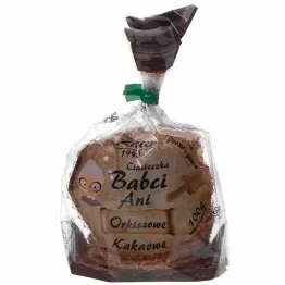 Ciasteczka Babci Ani Orkiszowe Kakaowe Bez Dodatku Cukru 100 g - Ania
