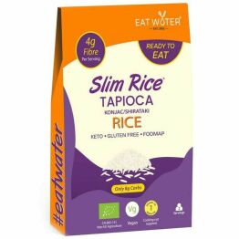 Makaron z Tapioki i Konjac w Kształcie Ryżu Bezglutenowy Bio 200 g - SLIM RICE