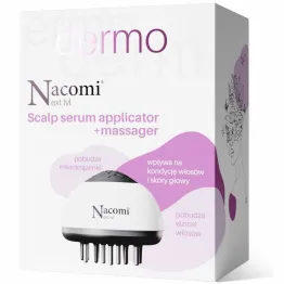 Aplikator Serum do Skóry Głowy + Masażer - Nacomi