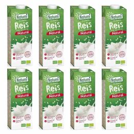 Zestaw 8 x Napój Ryżowy Bezglutenowy Bio 1L- UHT Natumi