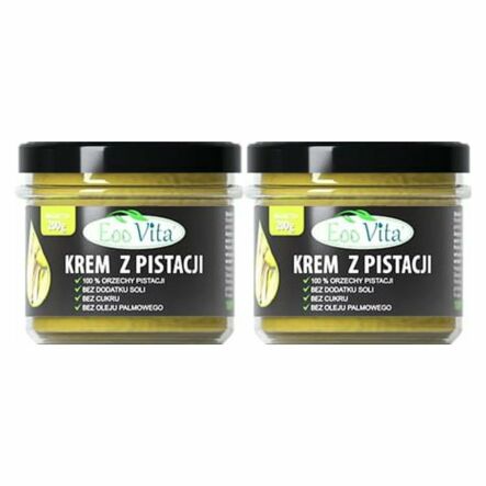 2 x Krem z Pistacji 100% 200 g - EOOVITA