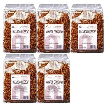 5 x Makaron Orkiszowy Pełnoziarnisty Krajanka 400 g - Naturalnie Zdrowe