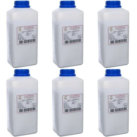 Zestaw 6 x Kwas L-Askorbinowy 1 kg Witamina C CZDA 1000 g Stanlab