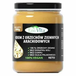 Krem z Orzechów Ziemnych 100% 500 g - EOOVITA - Krem Orzechowy Masło Orzechowe