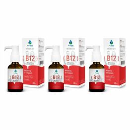 3 x Witamina B12 Krople 30 ml - Avitale