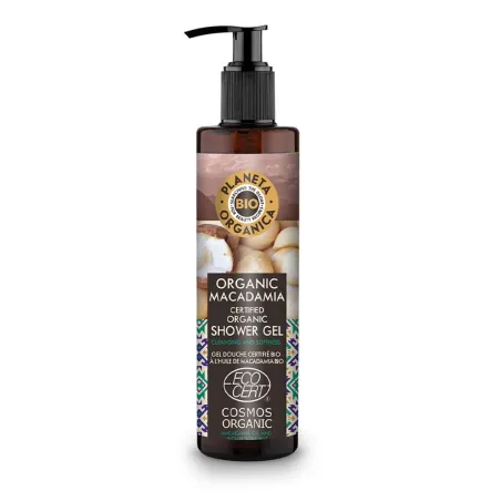 Żel pod Prysznic Macadamia 280 ml - Planeta Organica