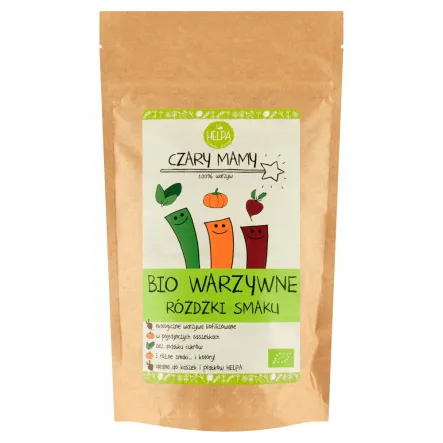 Różdżki Smaku Warzywne (Liofilizowane Warzywa) Bio 18 g (9 x2 g) - Helpa