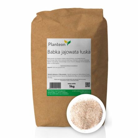 Babka Jajowata Łuska 5 kg - Planteon - Łuski Babki Jajowatej Opakowanie XXL