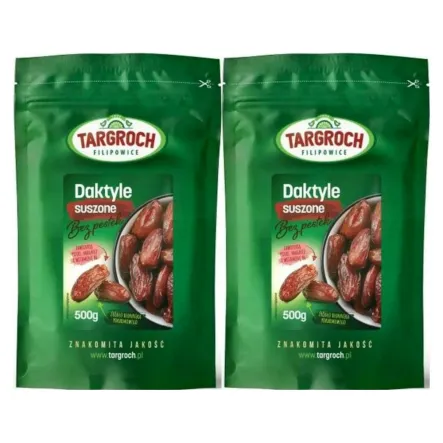 2 x Daktyle Bezpestkowe 500 g - Targroch