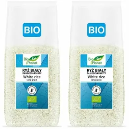 2 x Ryż Biały Długoziarnisty Bezglutenowy Bio 1 kg - Bio Planet