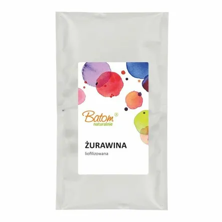 Owoce Liofilizowane - ŻURAWINA 20 g - BATOM