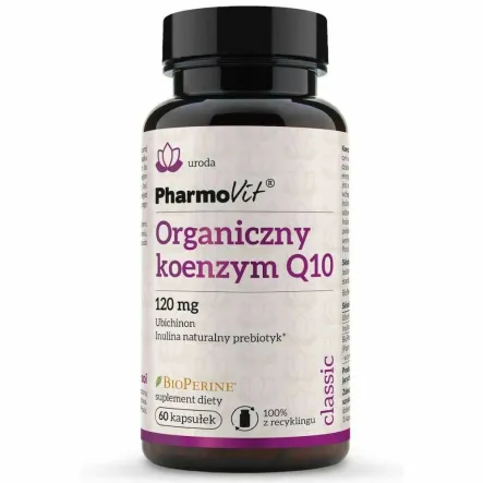 Organiczny Koenzym Q10 60 Kapsułek - Pharmovit