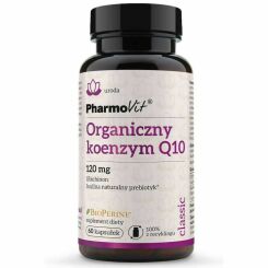 Organiczny Koenzym Q10 60 Kapsułek - Pharmovit